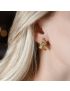 Twine Knot Gold Earrings