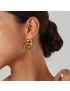 Gold Geometric Earrings