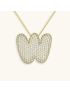 Radiant Initial Pendant Necklace