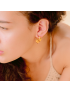 Eternal Love Heart Hoops