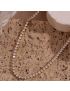 Eternal Radiance - Gold Tennis Necklace