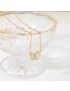 Seraphina Butterfly Pearl Necklace