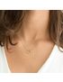 Eternal Circle - Gold Hoop Necklace