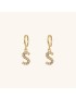 Aimee Initial Earrings