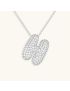 Radiant Initial Pendant Necklace
