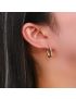 Maya Rectangle Hoop Earrings