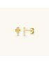 Elara Gold Bar Studs