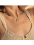 Airy Letter - Gold Initial Necklace
