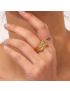 Miles Serpent Gold Ring