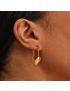 Amora Heart Lock Earrings