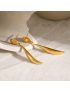 Liquid Gold Drop Earrings