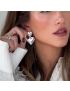 Kiparis Gold Heart Earrings