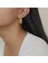 Valencia Swirl Gold Earrings