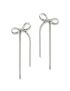 Luxe Bow Hoop Earrings