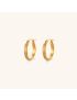 Talia Gold Hoop Earrings