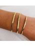 Serena Gold Herringbone Bracelet