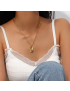 Radiant Horizon Gold Necklace