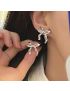 Luxe Gold Bow Earrings
