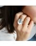 Celeste Gold Disc Ring