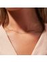 Golden Dots - Beaded Chain Necklace