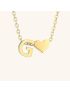 Heartfelt Initial - Gold Letter Necklace