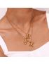 Airy Letter - Gold Initial Necklace