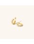 Eloise Pearl Hoop Earrings