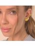 Liora Cluster Hoop Earrings