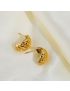 Elara Gold Hoop Earrings