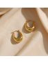 Sienna Polished Hoop Earrings