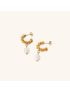 Camille Twisted Pearl Earrings