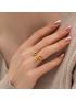 Celeste Sphere Gold Ring