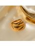 Sona Spiral Gold Ring