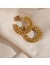 Alina Twisted Hoop Earrings