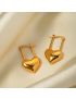Amora Heart Lock Earrings