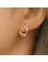 Aurora Gold Accent Earrings