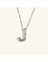 Airy Letter - Gold Initial Necklace