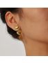 Luna Love - Triple Heart Gold Earrings