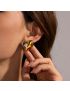 Amara Duo Heart Earrings