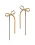 Luxe Bow Hoop Earrings