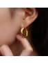 Selene Twisted Hoop Earrings