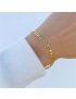 Mira Gold Link Bracelet