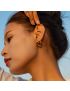 Amour Gold Stud Earrings