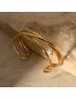 Harmony Gold Cuff Bracelet