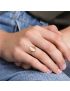 Aria Minimalist Gold Ring