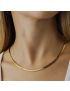 Luxe Weave - Herringbone Chain Necklace