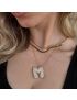 Radiant Initial Pendant Necklace