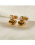 Amour Heart Earrings