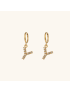 Aimee Initial Earrings