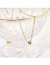 Aurora Solitaire Gold Necklace